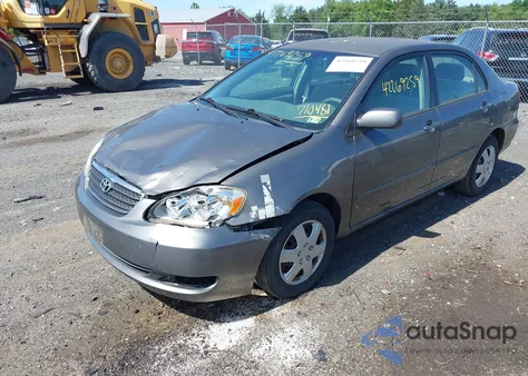 2006 Toyota Corolla Le из США, поврежденный, VIN 2T1BR32E86C710481